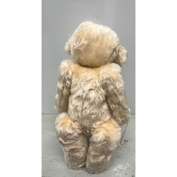 Vintage Handmade Beige SMALL BEAR By Sonia Small "Charlie" One Of A Kind Jointed - Picture 10 of 10